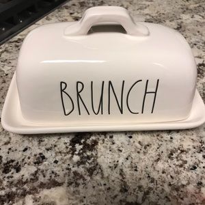 Rae Dunn brunch butter dish